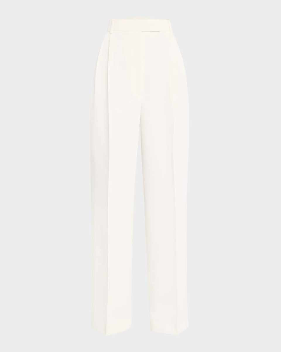 High-Rise Tailored Trousers